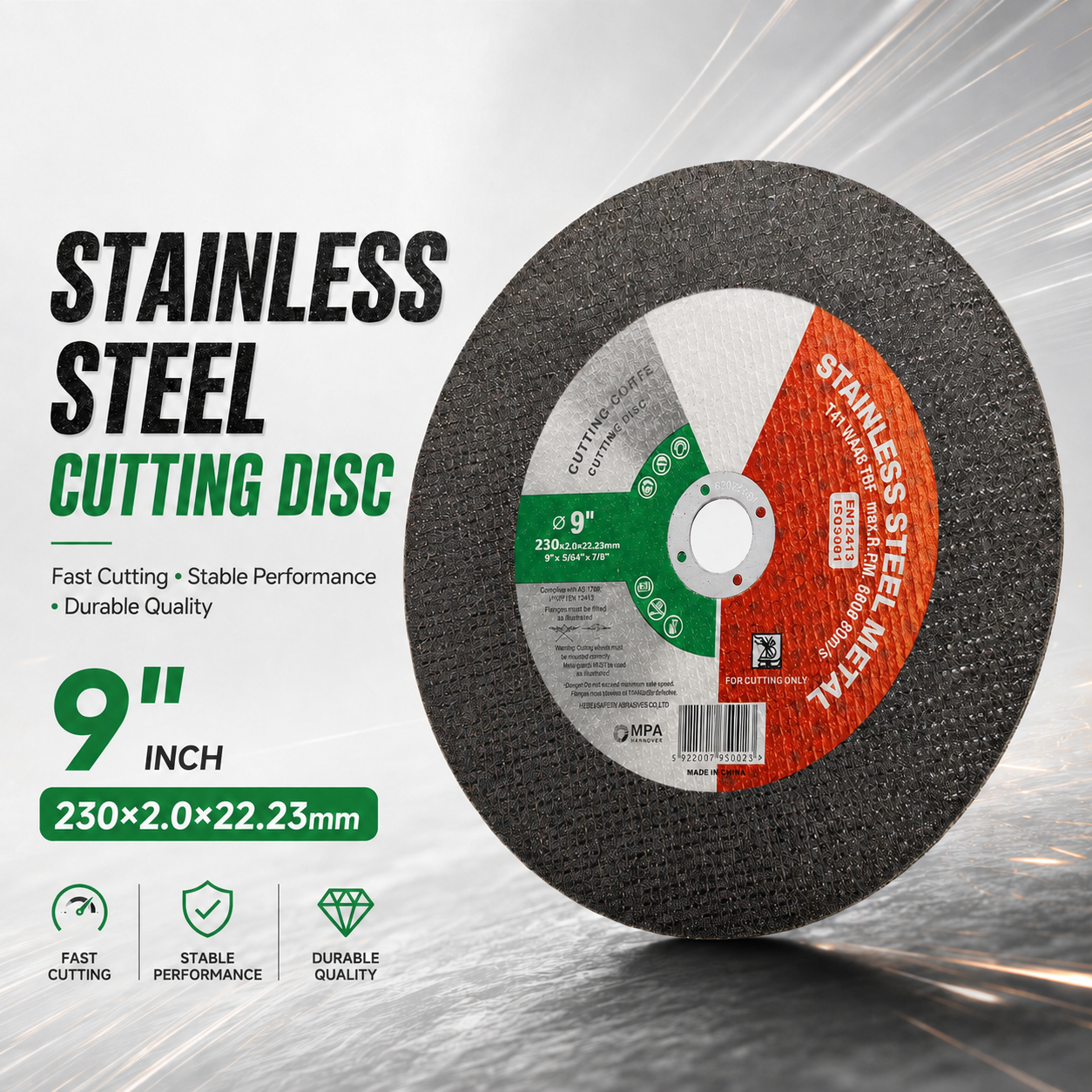 Disco de Corte Inox-230x2